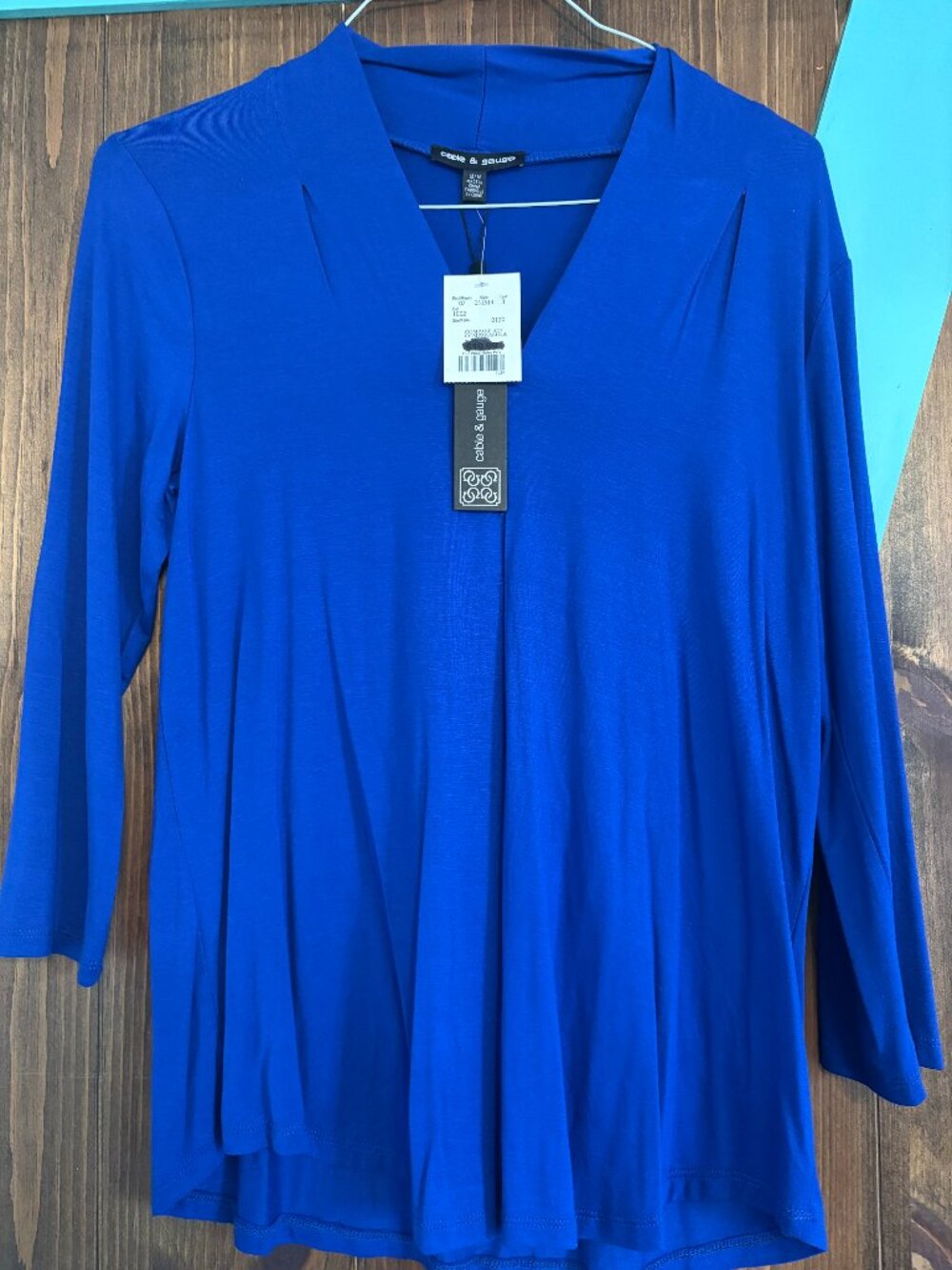 Cable & Guage Royal Blue